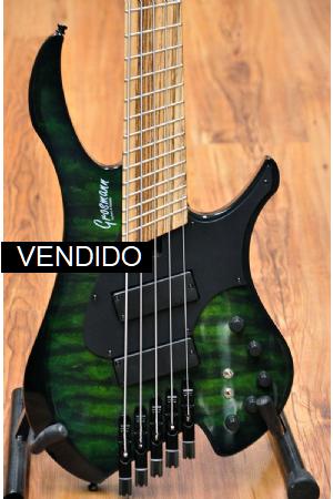 Grosmann Hess 5 Greenburst Quilted Maple Grosmann Hess 5 Greenburst Quilted Maple